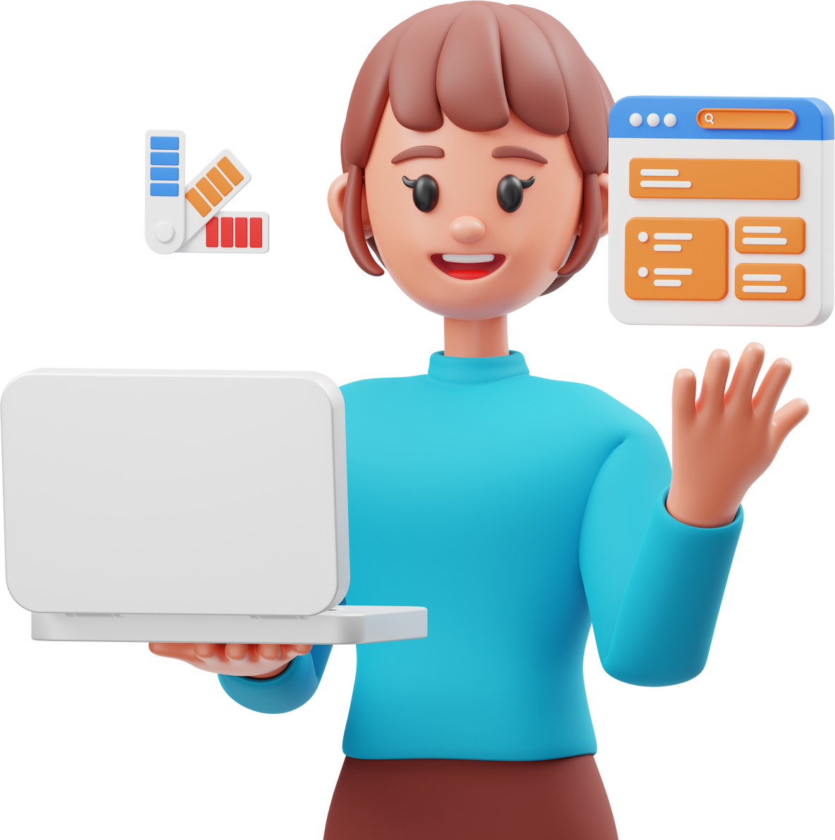 Ui Designer 3D Character